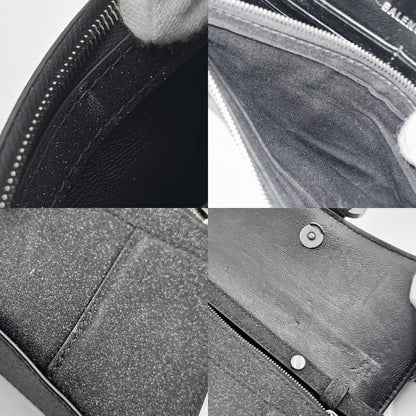 Balenciaga Chain Wallet Women's Hourglass Chain Mini Wallet Lame Shoulder Bag