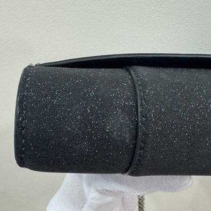 Balenciaga Chain Wallet Women's Hourglass Chain Mini Wallet Lame Shoulder Bag