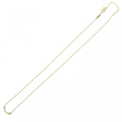 Tiffany & Co Necklace Ladies T-smile Mini Jewelry Accessories With Adjuster 18k