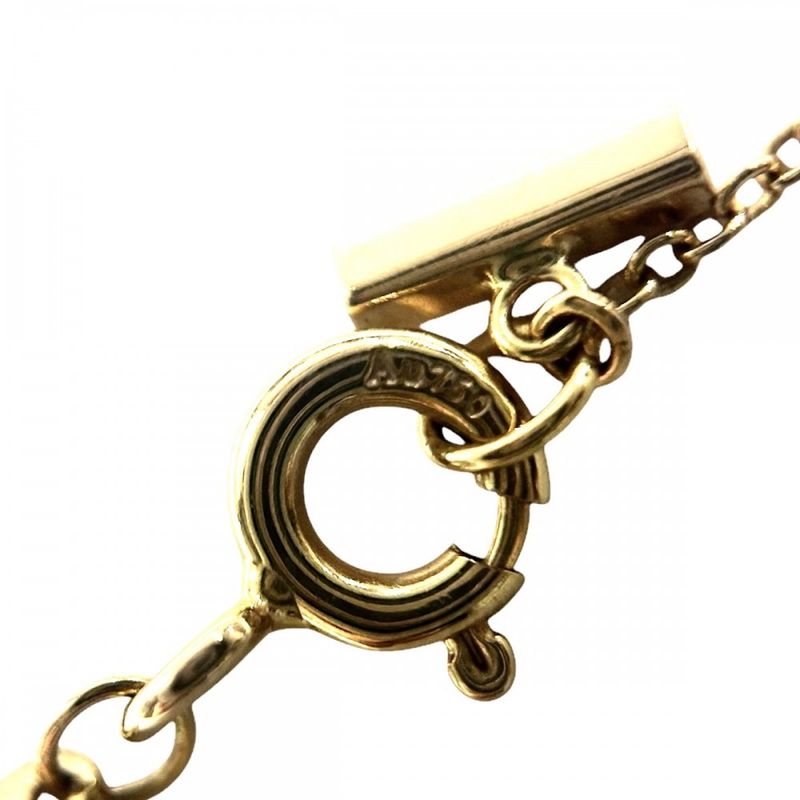 Tiffany & Co Necklace Ladies T-smile Mini Jewelry Accessories With Adjuster 18k