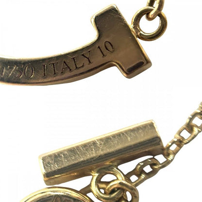 Tiffany & Co Necklace Ladies T-smile Mini Jewelry Accessories With Adjuster 18k