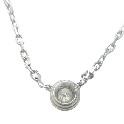 Cartier Necklace Women's Damour Small Model With Single Diamond Adjuster SM 18k