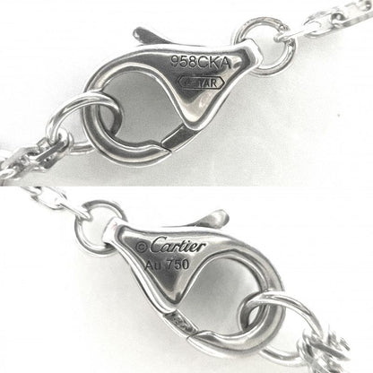 Cartier Necklace Women's Damour Small Model With Single Diamond Adjuster SM 18k