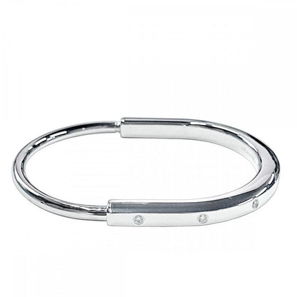 Tiffany & Co Bangle Unisex Rock Bracelet Jewelry Men Women 750 18WG Accessories