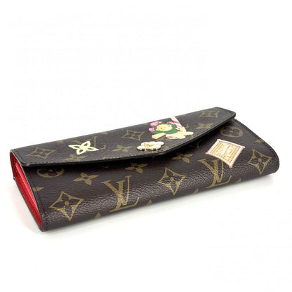 Louis Vuitton Women's Vivienne Portefeuille Sarah NM Long Wallet Candy Factory