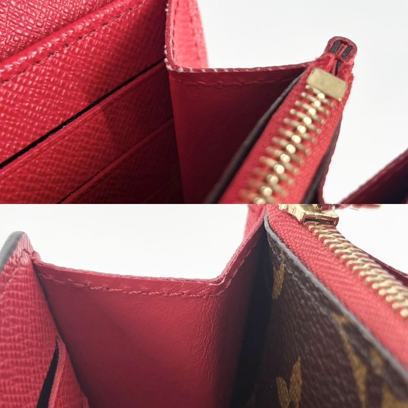 Louis Vuitton Women's Vivienne Portefeuille Sarah NM Long Wallet Candy Factory