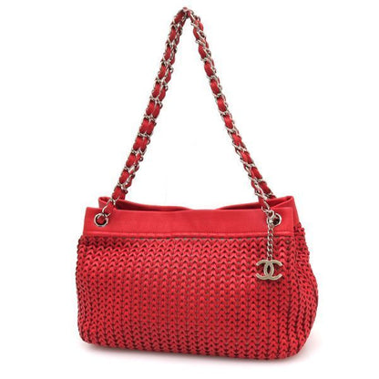 Chanel Caviar Braided Chain Shoulder [rank B