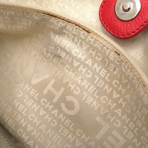 Chanel Caviar Braided Chain Shoulder [rank B