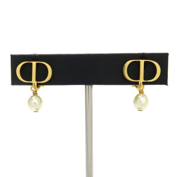 Christian Dior Petit CD Clip Earring E3221womrs_d301 [grade A