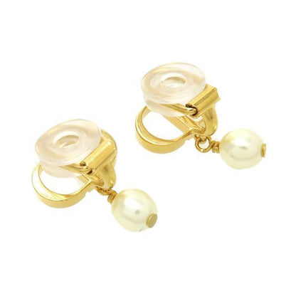 Christian Dior Petit CD Clip Earring E3221womrs_d301 [grade A