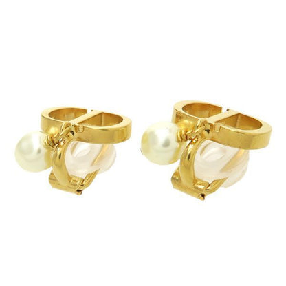 Christian Dior Petit CD Clip Earring E3221womrs_d301 [grade A