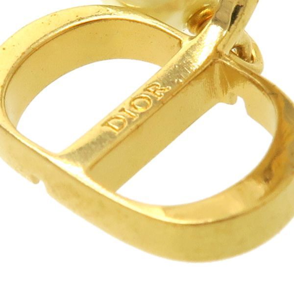 Christian Dior Petit CD Clip Earring E3221womrs_d301 [grade A
