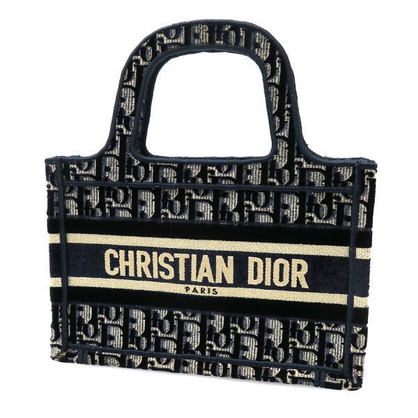 Christian Dior Book Tote Bag Mini/velvet [ranked A