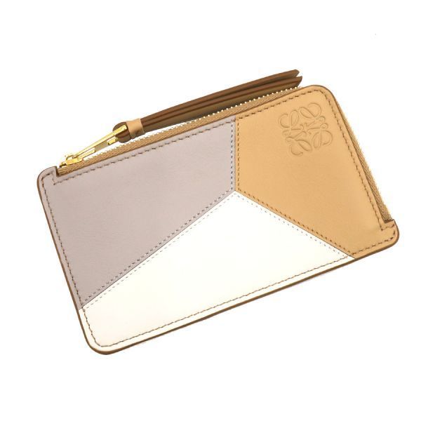 Loewe Puzzle Coin Card Holder In Classic Calf C510z40x27 [grade A