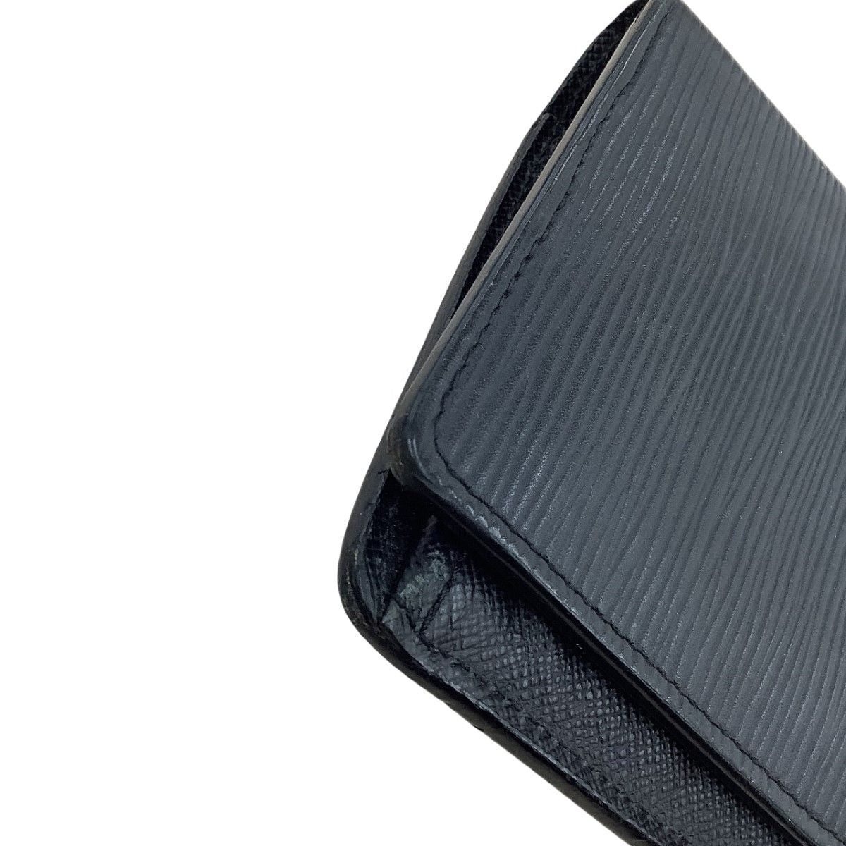 Louis Vuitton Long Wallet Epi Ca1158 Black