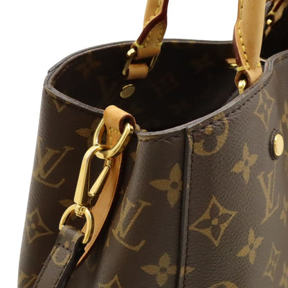 Louis Vuitton Monogram Montaigne MM Handbag 2WAY Shoulder Bag One Shoulder Semi