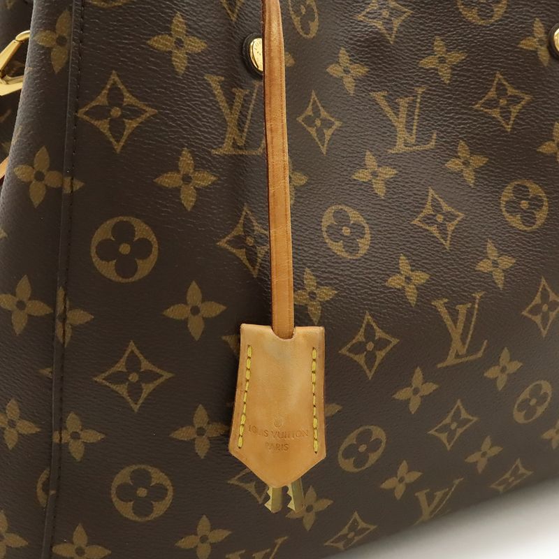 Louis Vuitton Monogram Montaigne MM Handbag 2WAY Shoulder Bag One Shoulder Semi
