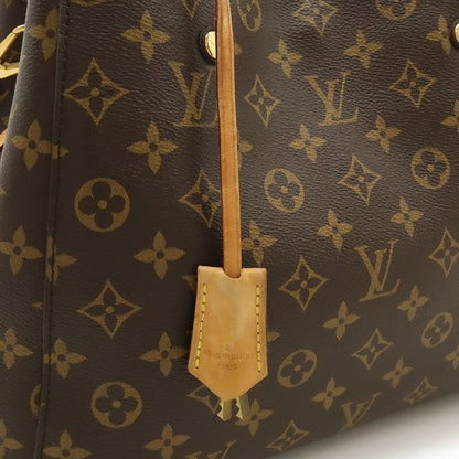 Louis Vuitton Monogram Montaigne MM Handbag 2WAY Shoulder Bag One Shoulder Semi