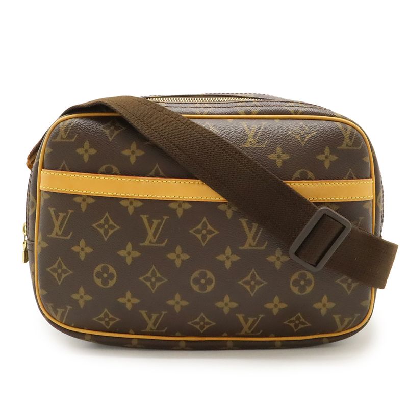 Louis Vuitton Monogram Reporter PM Shoulder Bag Crossbody M45254