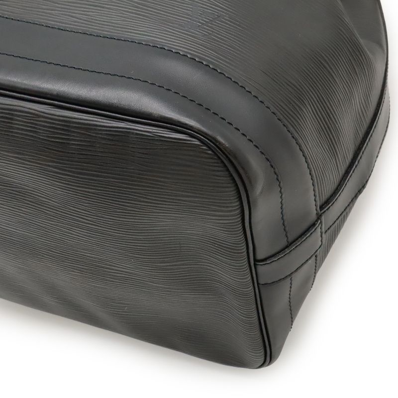 Louis Vuitton Epi Noe Shoulder Bag One Shoulder Semi Shoulder Drawstring Noir