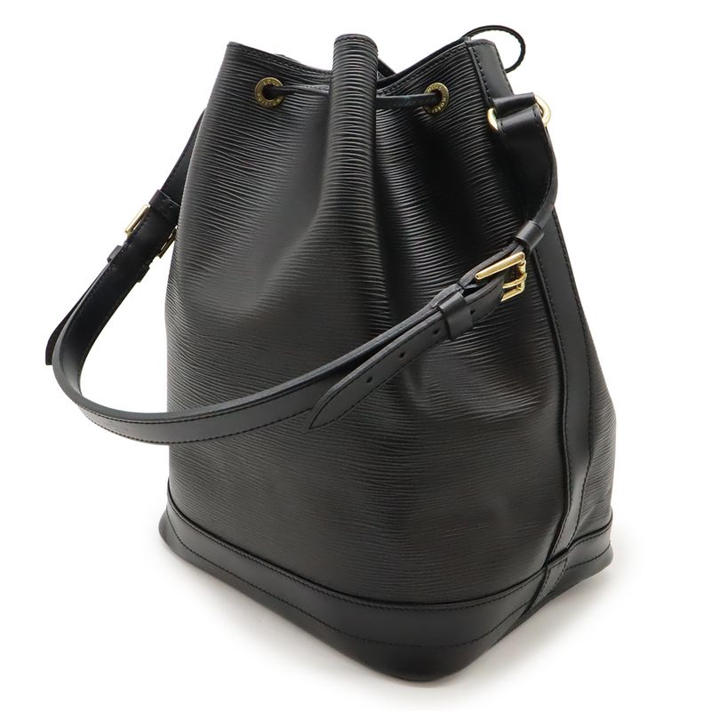 Louis Vuitton Epi Noe Shoulder Bag One Shoulder Semi Shoulder Drawstring Noir
