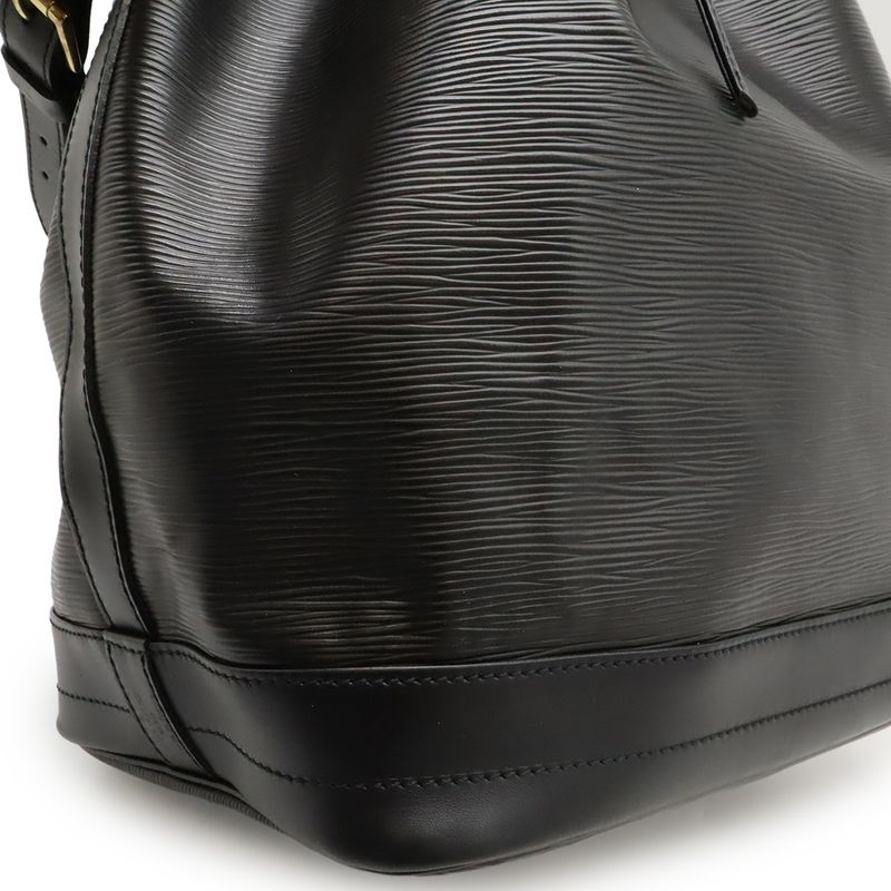 Louis Vuitton Epi Noe Shoulder Bag One Shoulder Semi Shoulder Drawstring Noir