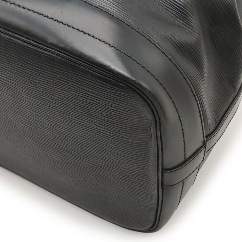 Louis Vuitton Epi Noe Shoulder Bag One Shoulder Semi Shoulder Drawstring Noir