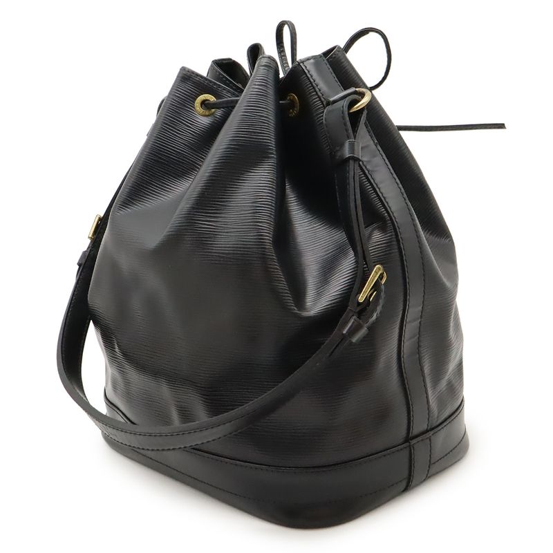 Louis Vuitton Epi Noe Shoulder Bag One Shoulder Semi Shoulder Drawstring Noir