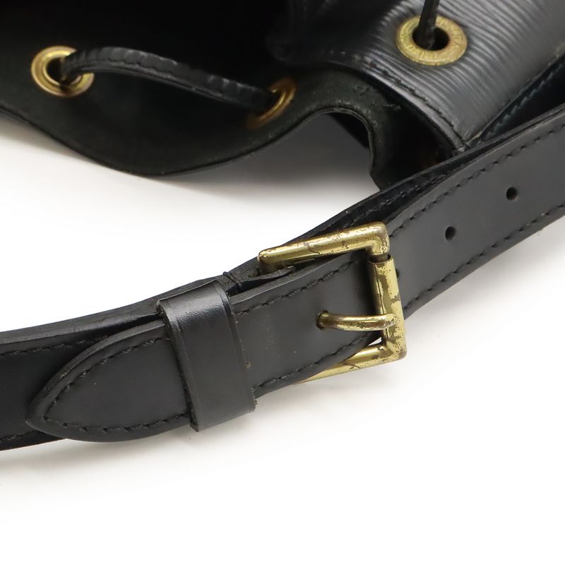 Louis Vuitton Epi Noe Shoulder Bag One Shoulder Semi Shoulder Drawstring Noir