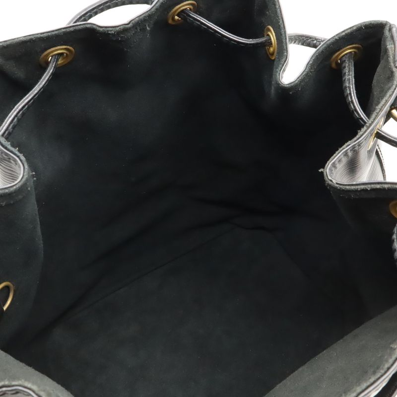 Louis Vuitton Epi Noe Shoulder Bag One Shoulder Semi Shoulder Drawstring Noir