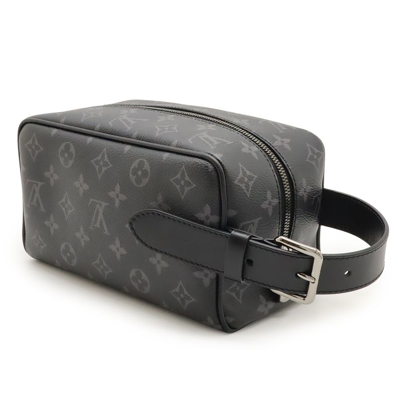Louis Vuitton Monogram Eclipse Rocker Dop Kit Second Bag Clutch Bag Handbag