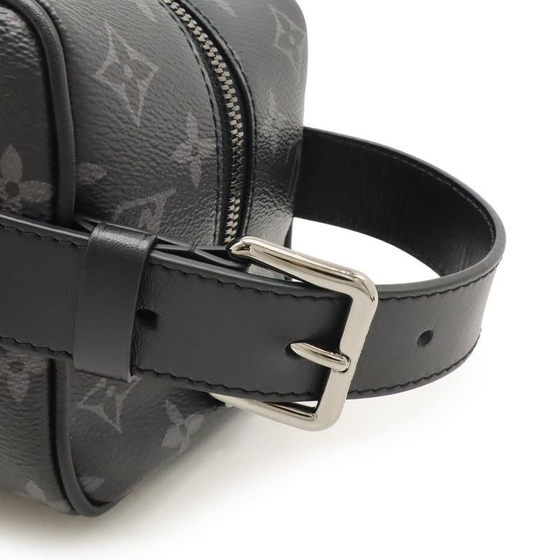 Louis Vuitton Monogram Eclipse Rocker Dop Kit Second Bag Clutch Bag Handbag