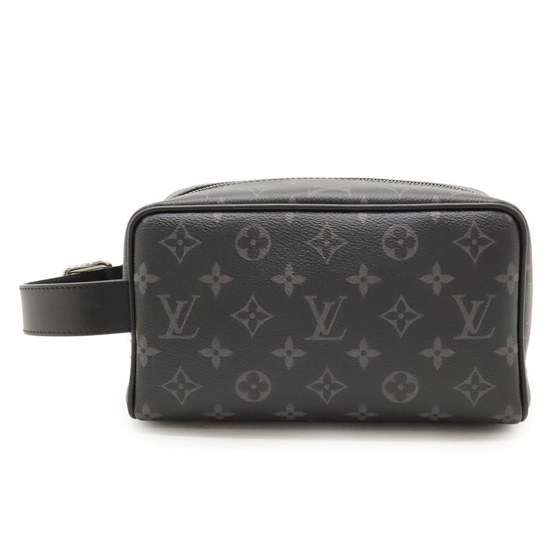 Louis Vuitton Monogram Eclipse Rocker Dop Kit Second Bag Clutch Bag Handbag