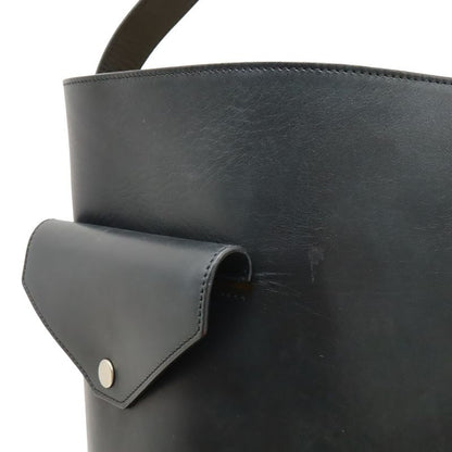 Celine Bucket Biker Shoulder Bag One Shoulder Semi Shoulder Leather Black