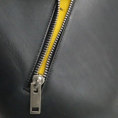 Celine Bucket Biker Shoulder Bag One Shoulder Semi Shoulder Leather Black