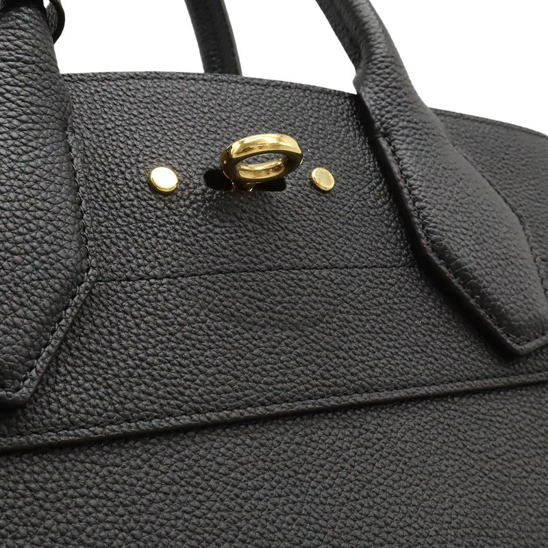 Louis Vuitton City Steamer MM Handbag 2WAY Shoulder Bag Shoulder Taurillon