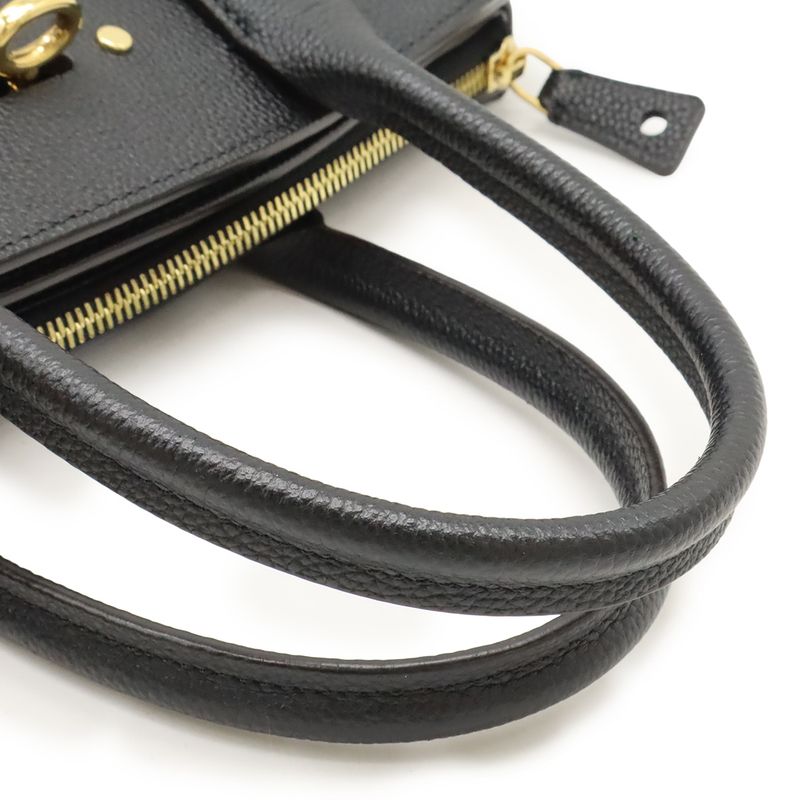 Louis Vuitton City Steamer MM Handbag 2WAY Shoulder Bag Shoulder Taurillon