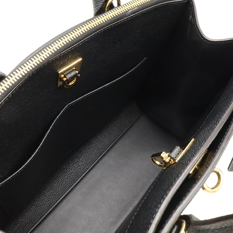 Louis Vuitton City Steamer MM Handbag 2WAY Shoulder Bag Shoulder Taurillon