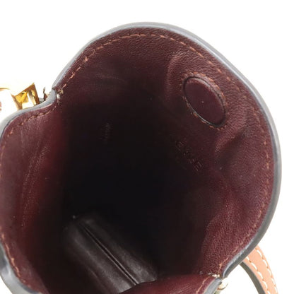Loewe Anagram Gate Pocket Shoulder Bag Shoulder Pouch Pochette Calfskin Leather