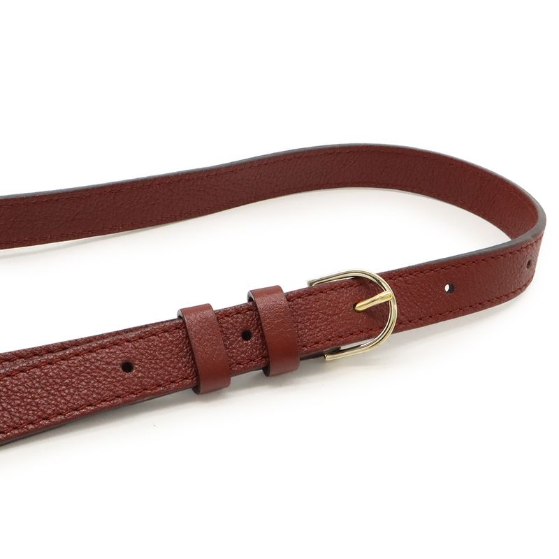 Cartier C De Cartier SM Handbag Tote Bag 2WAY Shoulder Bag Crossbody Leather