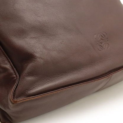 Loewe Anagram Shoulder Bag Crossbody Nappa Leather Bordeaux Gold Hardware