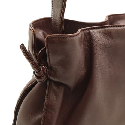 Loewe Anagram Shoulder Bag Crossbody Nappa Leather Bordeaux Gold Hardware