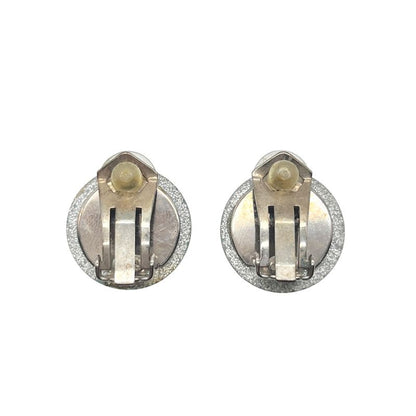 Chanel Earring Set 00a Coco Mark Earring Ladies Lame