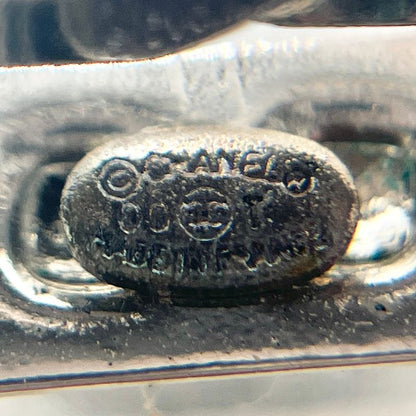 Chanel Earring Set 00a Coco Mark Earring Ladies Lame