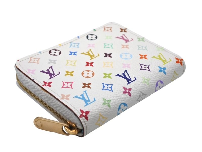Louis Vuitton LV Zippy Coin Purse Takashi Murakami Multicolor — view 3