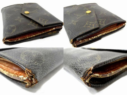 3F Vuitton Wallet - M61660 883an Porte Monet Bier Old Shape Double Hook Louis