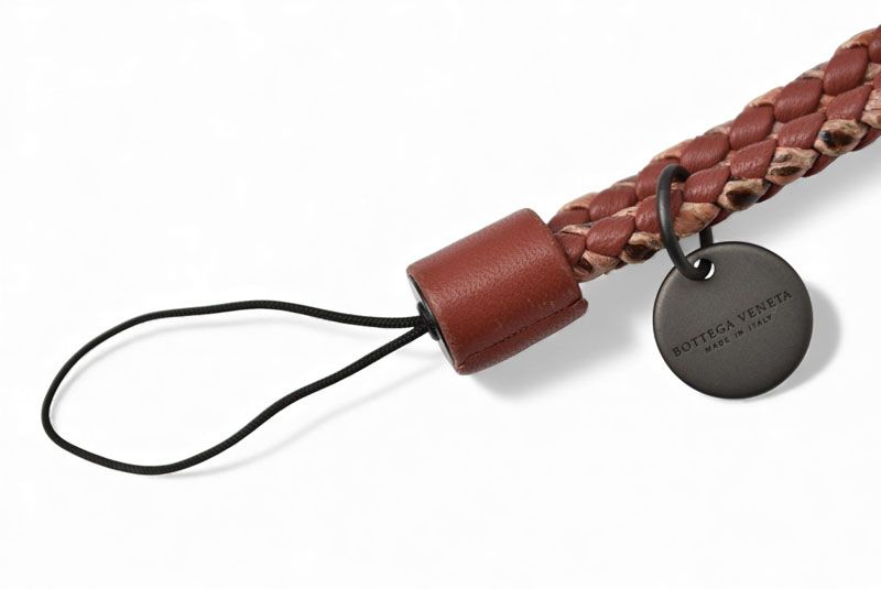 Bottega Veneta Unused Neck Strap Bottega Veneta Nappa Earrings Snake Dark Pink