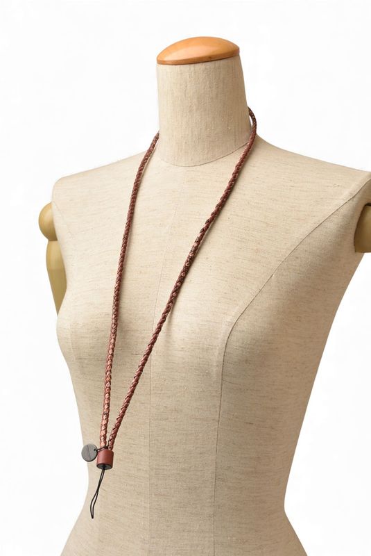 Bottega Veneta Unused Neck Strap Bottega Veneta Nappa Earrings Snake Dark Pink