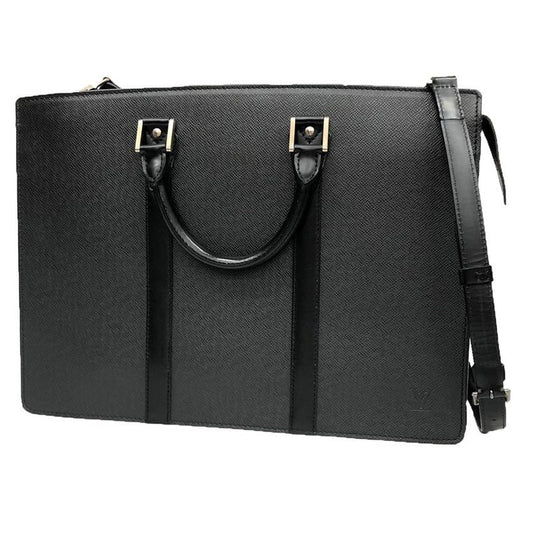 Louis Vuitton Taiga Porte Documents Rosin M30052 Ardoise Black Business Bag