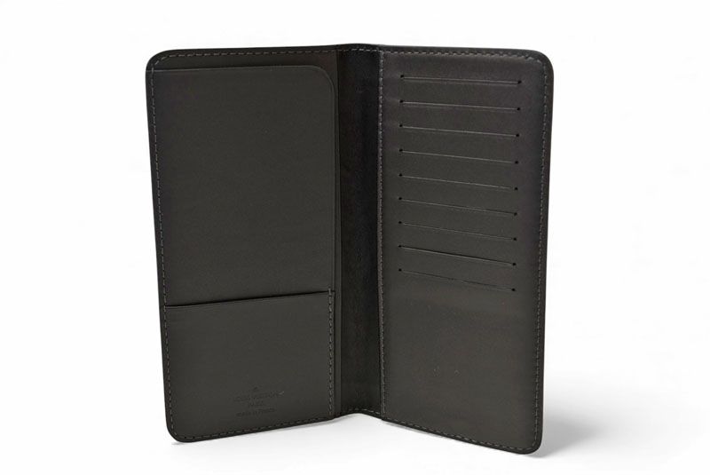 Louis Vuitton Wallet Fold Vintage Men's Louis Vuitton Wallet Utah Basalt Porte